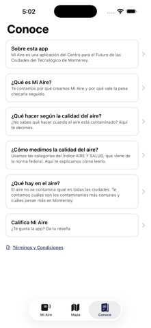 Mi Aire iPhone screenshot 7