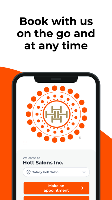 Hott Salons iPhone screenshot 1 - Lifestyle app