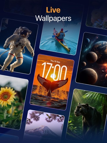 Spatial Wallpapers 3D iPad screenshot