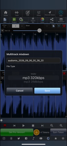 Audiosdroid Audio Studio Screenshot 2 of 5