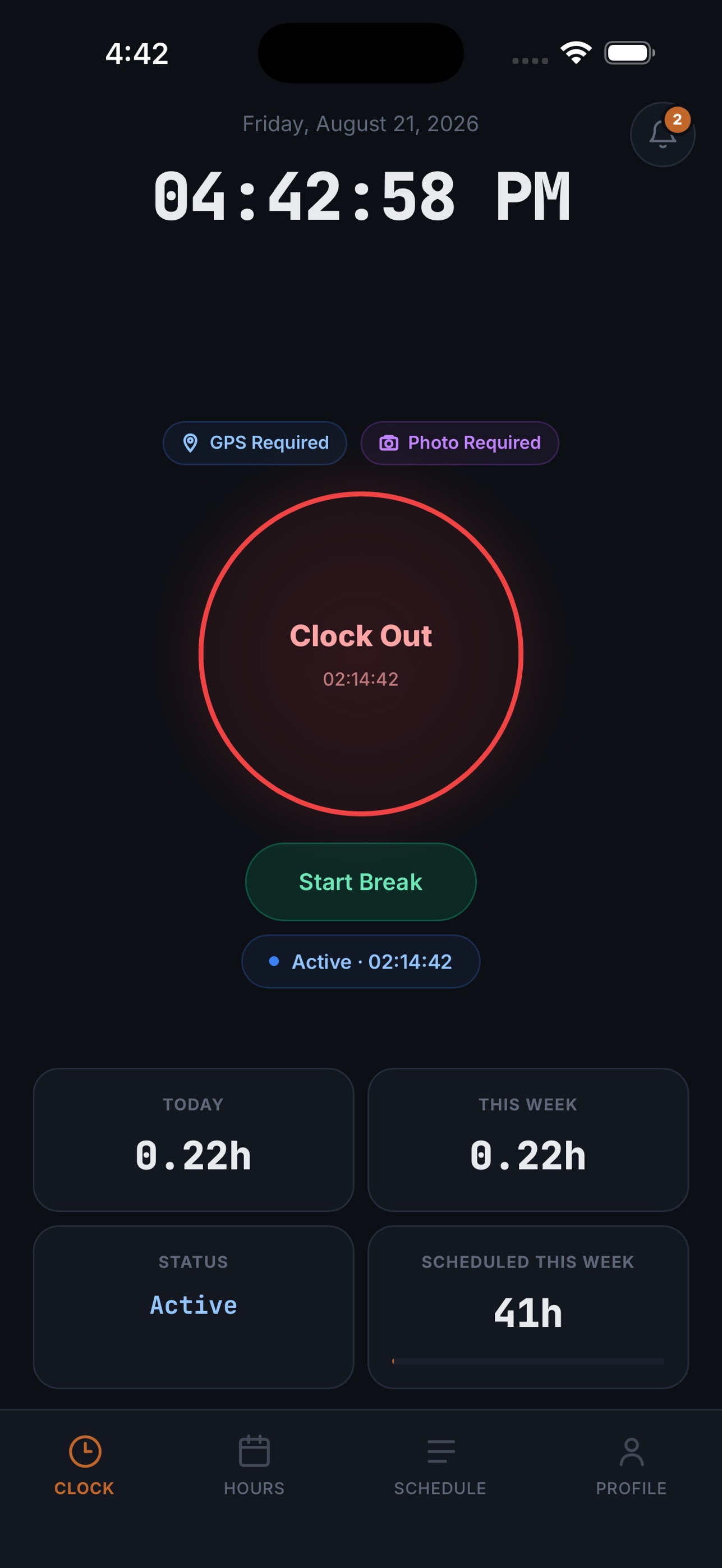 Screenshot 2 of Clock Deck