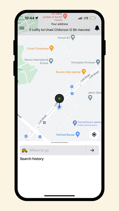Bek Taxi Go Screenshot