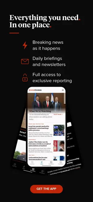 Jewish Insider iPhone screenshot 6