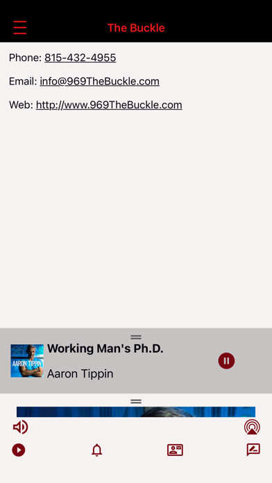 96.9 FM The Buckle Screenshot 3 - AppWisp.com 96.9 FM The Buckle Screenshot 3 - AppWisp.com