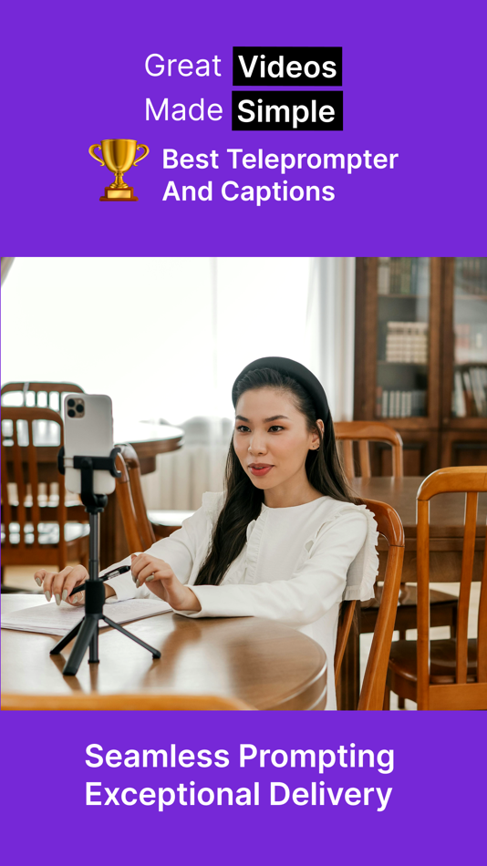 #3. Floating Notes Teleprompter (iOS) 由: Zerovik
