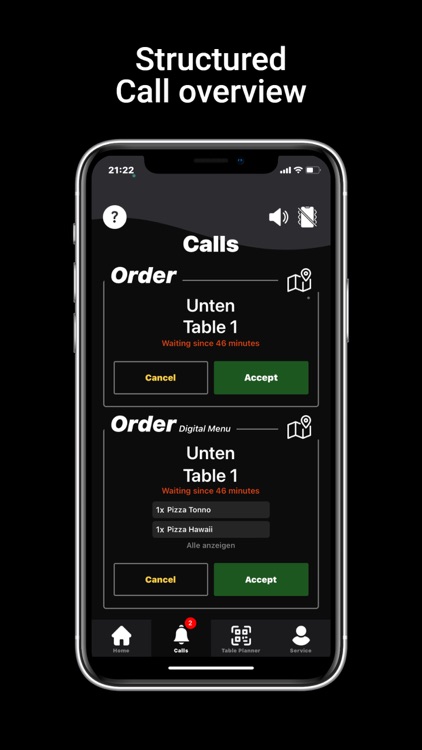 Call the Service - QR Menu screenshot-3