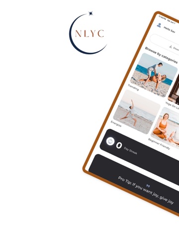 Next Level Yoga Community iPad screenshot
