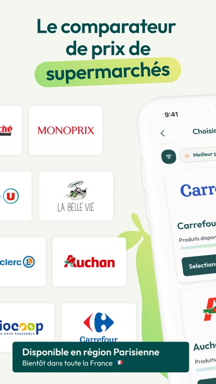 Comparateur prix supermarchés