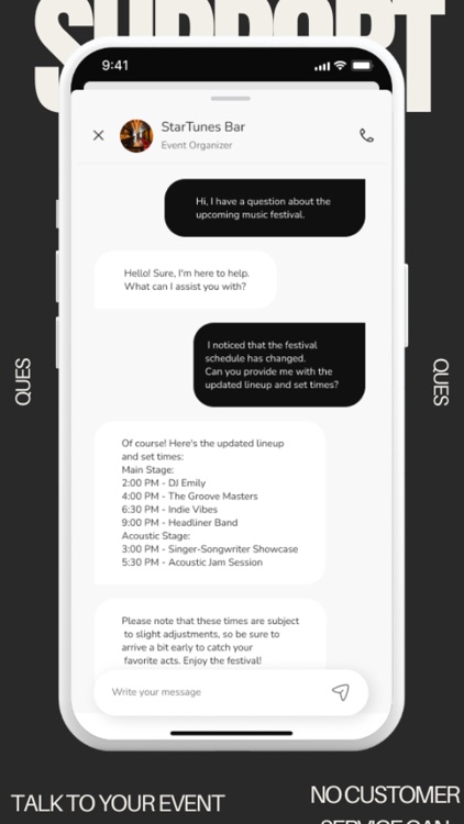 Ques: Student Events & Promos screenshot-3