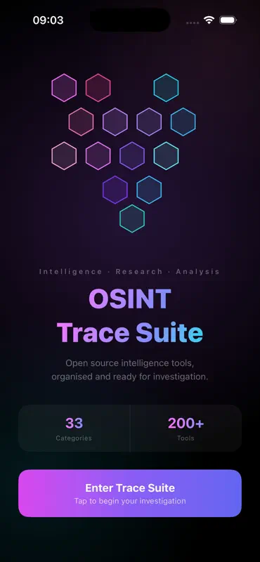 OSINT Trace Suite screenshot 1 of 3