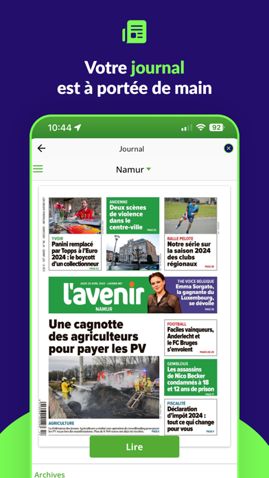 L'Avenir - Actu 24h/24 Screenshot