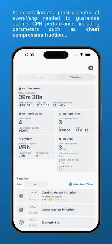 Code Blue CPR – ACLS Timer screenshot 2 of 6