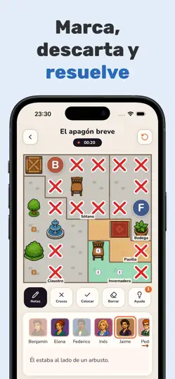 Captura de pantalla de Enigmic: Casos De Crímenes en iPhone 3