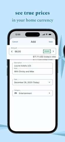 Carta: Travel Spend Simplified screenshot
