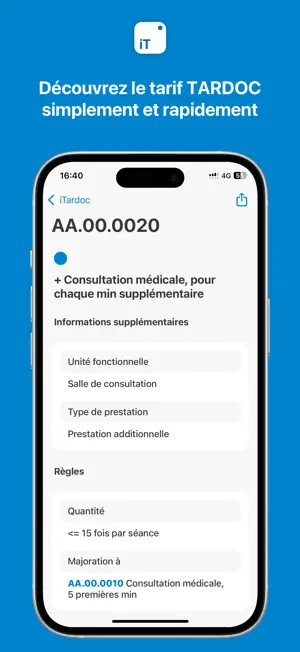 iTardoc - Tarif TARDOC screenshot 2