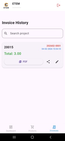 Order Stock screenshot