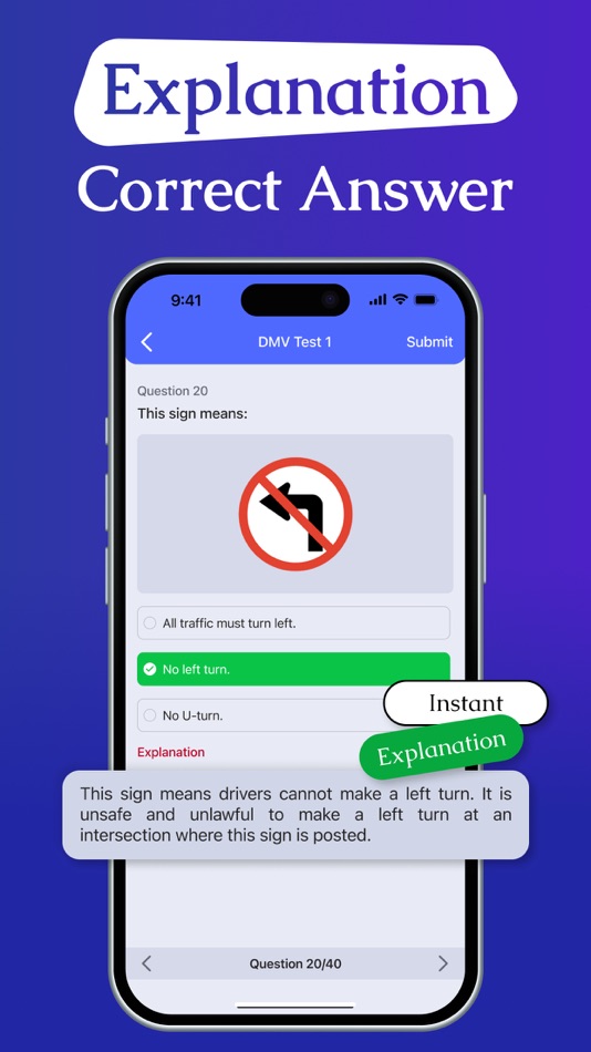 #5. DMV Permit Practice Test + (iOS) 게시자: Thi My Tam Truong