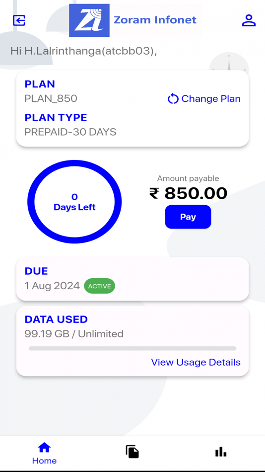 #1. Zoram Infonet (iOS) Podle: Jaze Networks