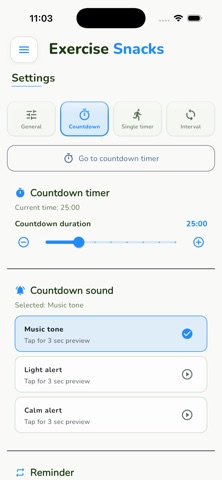 Exercise Snacks Daily Screenshot 4 of 10