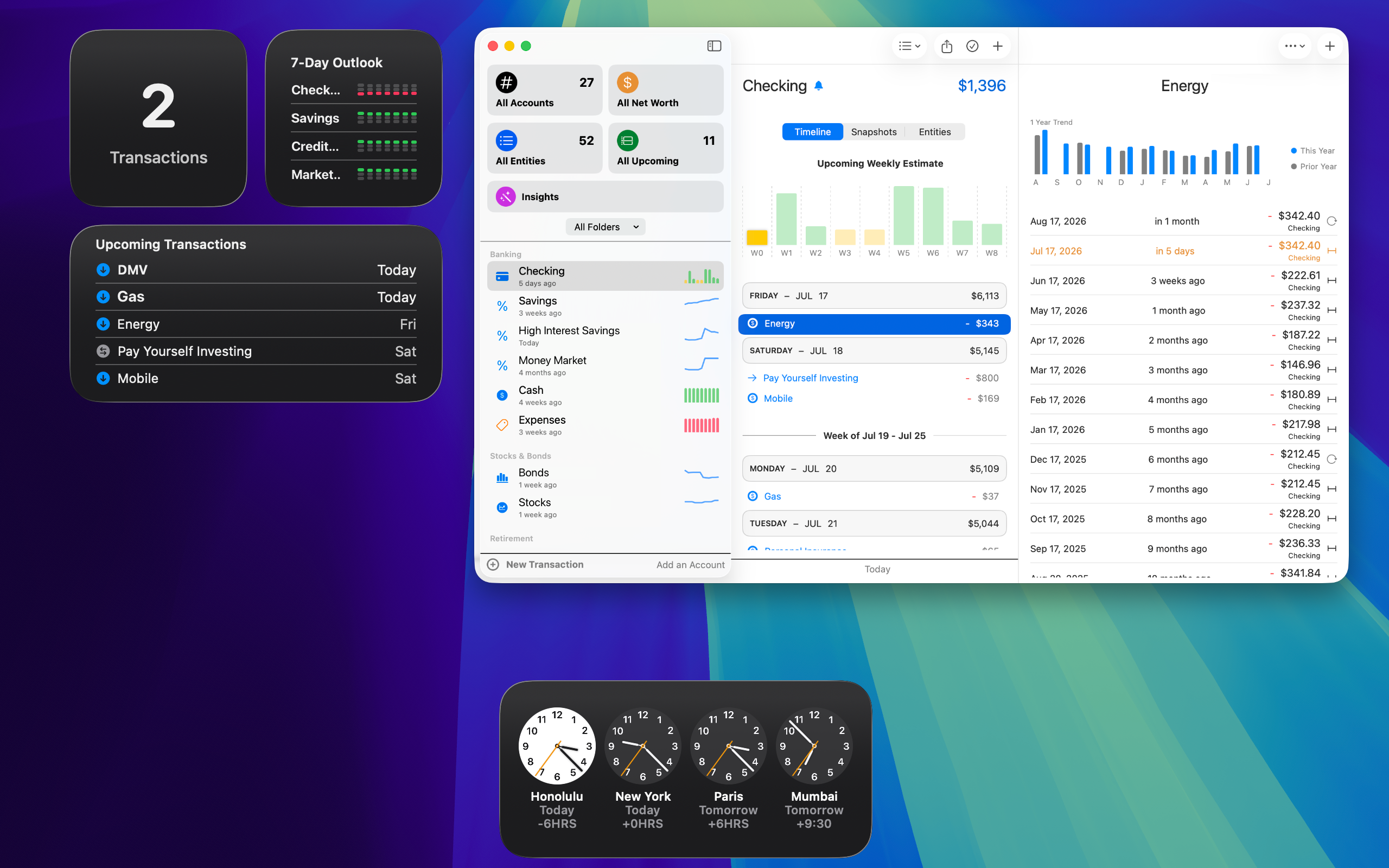 Accounts and Balances screenshot 18