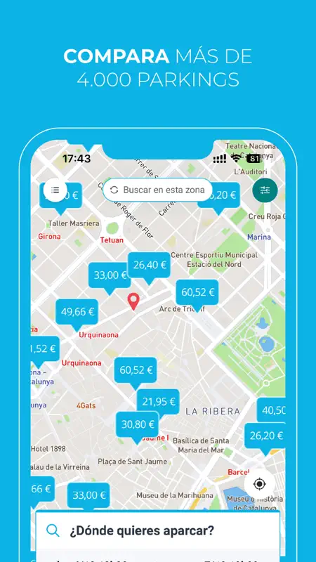 Onepark, ¡Reserva tu parking! screenshot 3 of 7
