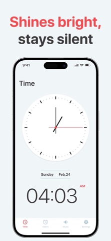 Alarm Clock: Wake Up Timer. Screenshot 2 of 5