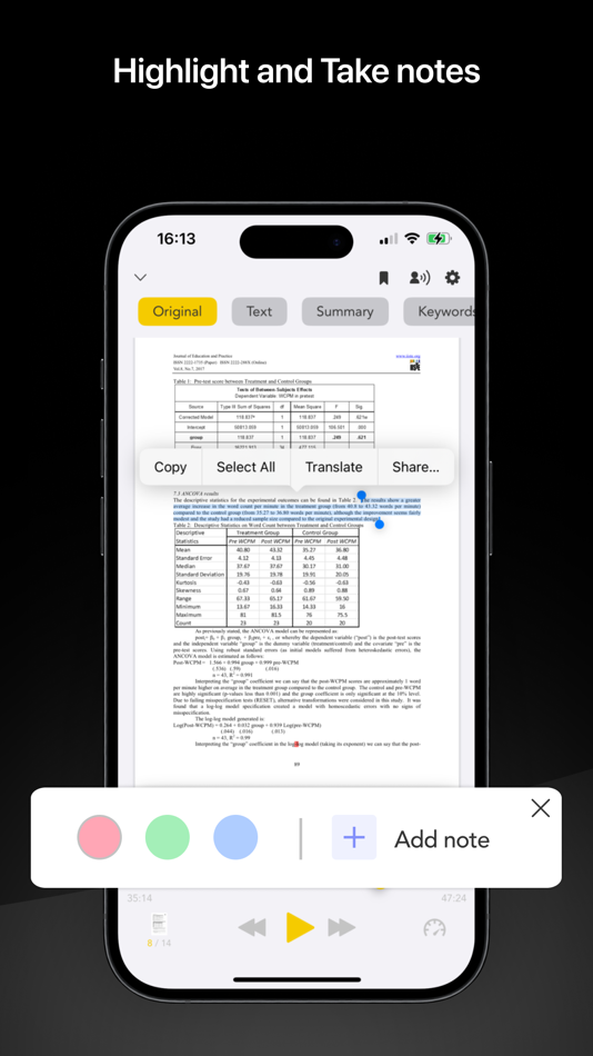 #8. Text to Speech Reader: ReadBit (iOS) By: Virtual Collaboration Research Inc.