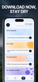 Live Weather: UV & Wind Alerts screenshot