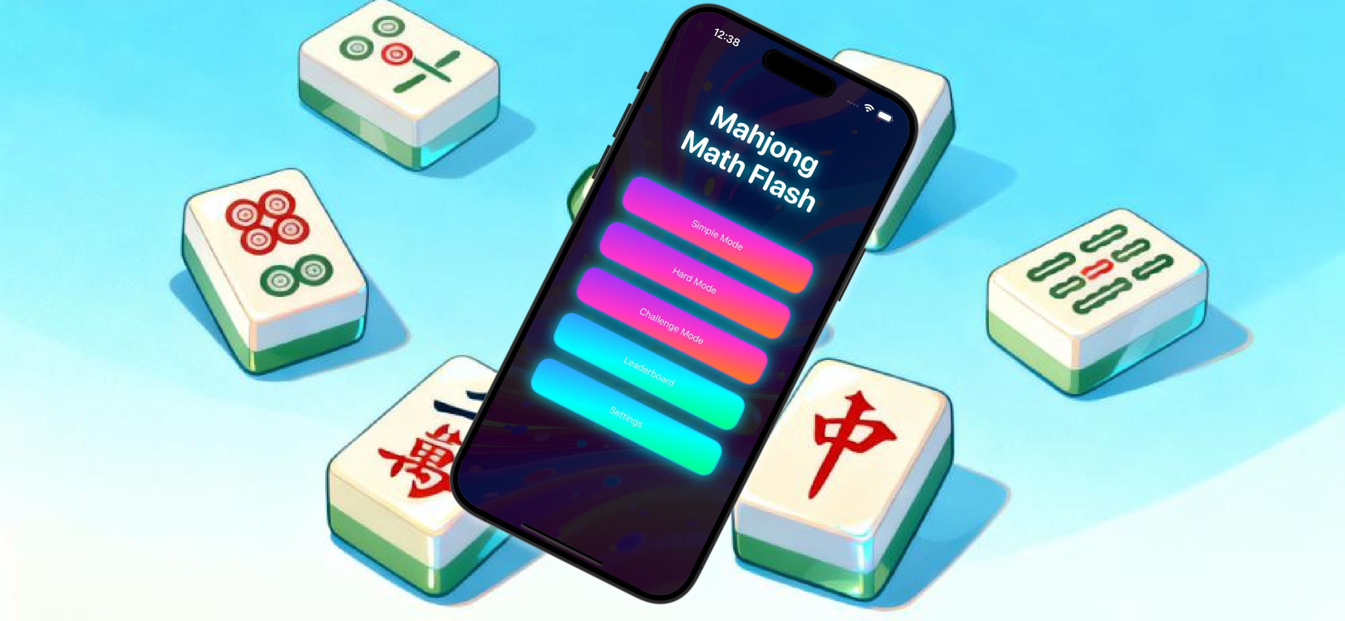 Mahjong Math Flash
