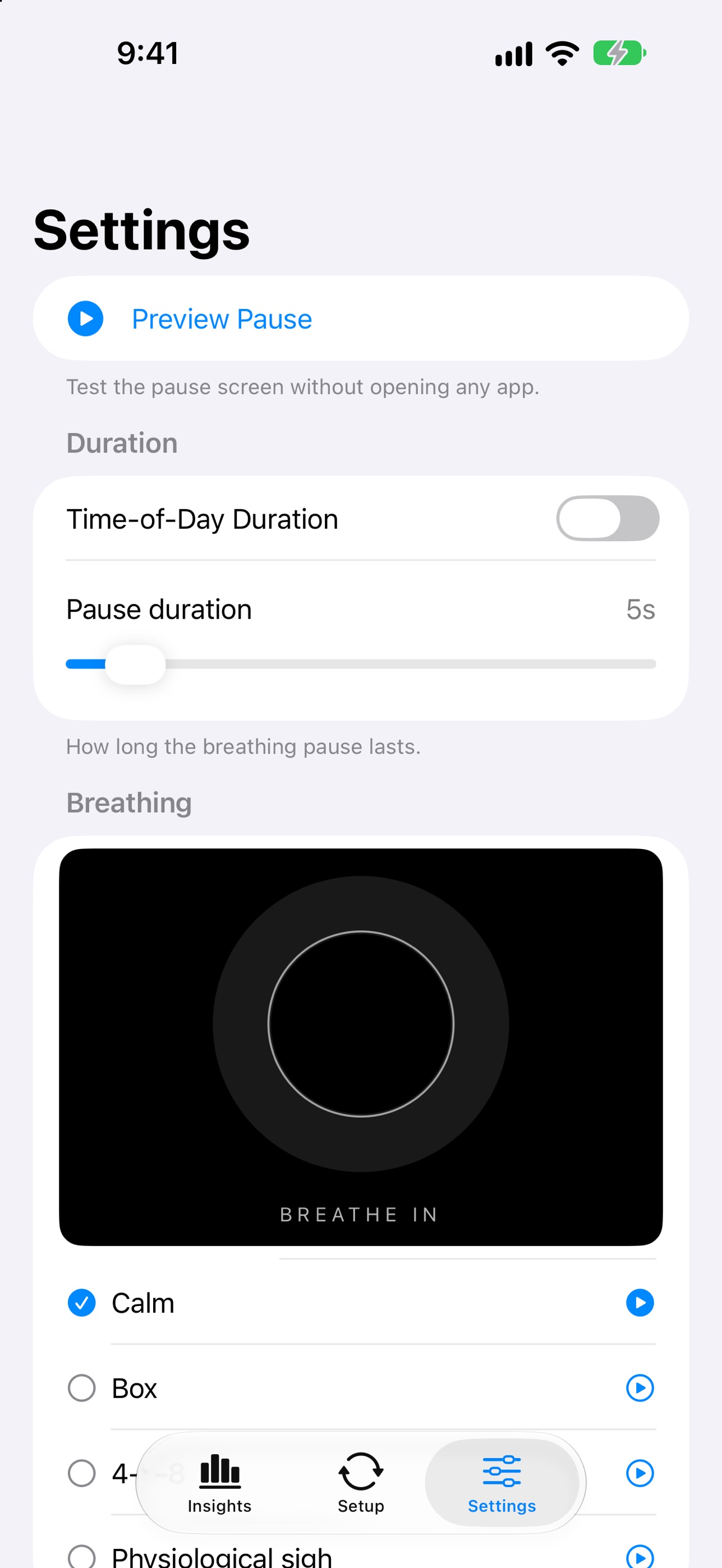 Screenshot 3 of Pause – Mindful Phone Breaks