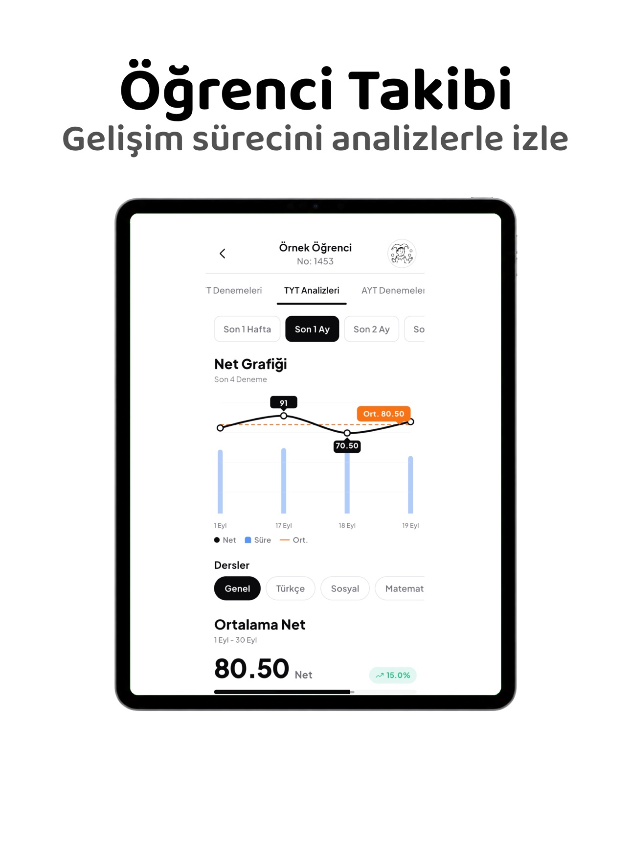 Screenshot 8 of Deneme Takip: Öğrenci Yönetimi