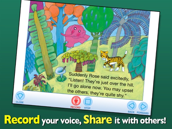 Elmer and Rose iPad app afbeelding 4