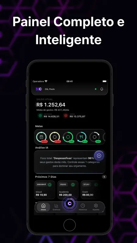 Controle Financeiro No Comando screenshot 4 of 9