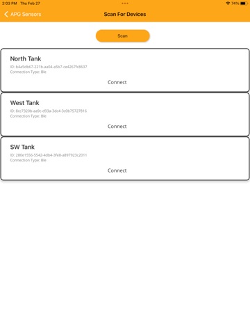 APG Scout Communicator iPad screenshot