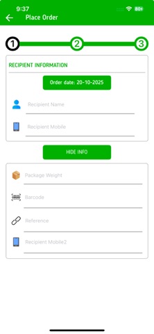 Greenline Shipper screenshot