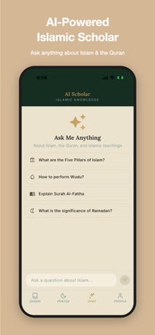 LubbAI: Quran Daily Selections iPhone screenshot