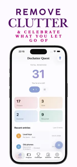 Declutter Quest: Clean Home screenshot 1