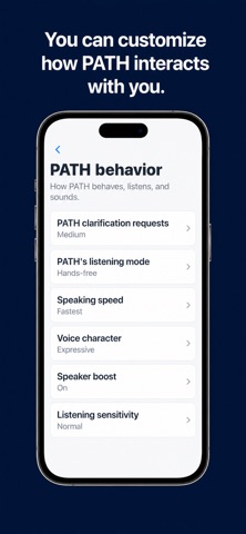 PATH - Your Voice Assistant Screenshot 5 of 5