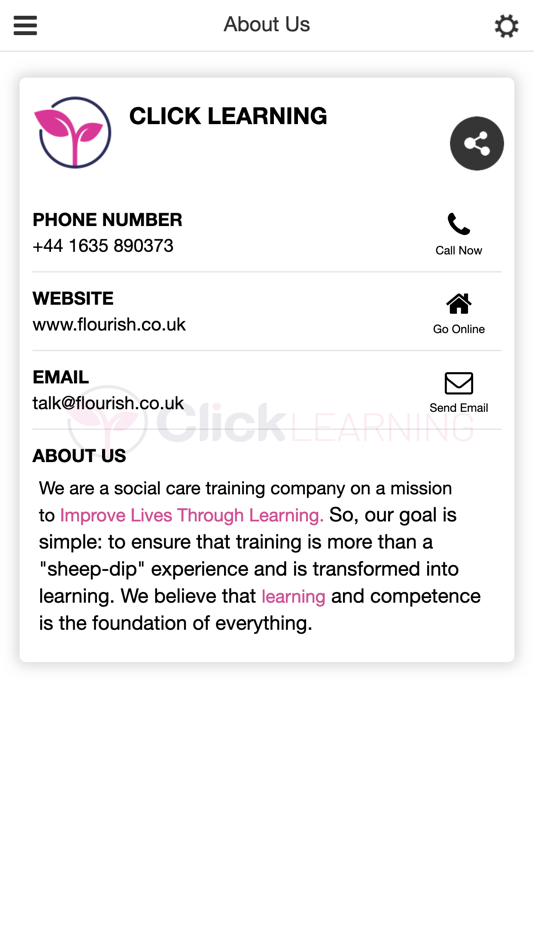 #4. Click LEARNING (iOS) بواسطة: Flourish Learning Ltd