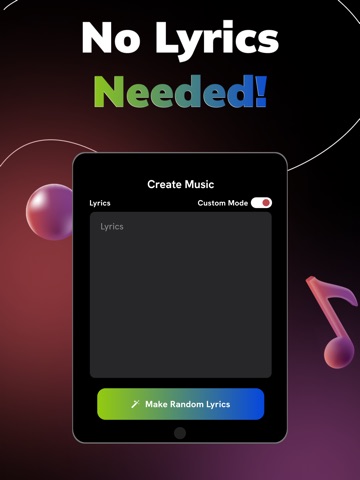 Laify: Lyrics & Songs Maker ipad screenshot 3