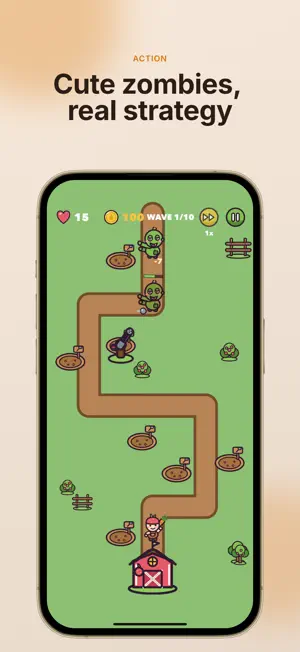 Zomberry Defense: Zombie TD screenshot 2