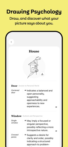 DrawMind: Personality Test iPhone screenshot