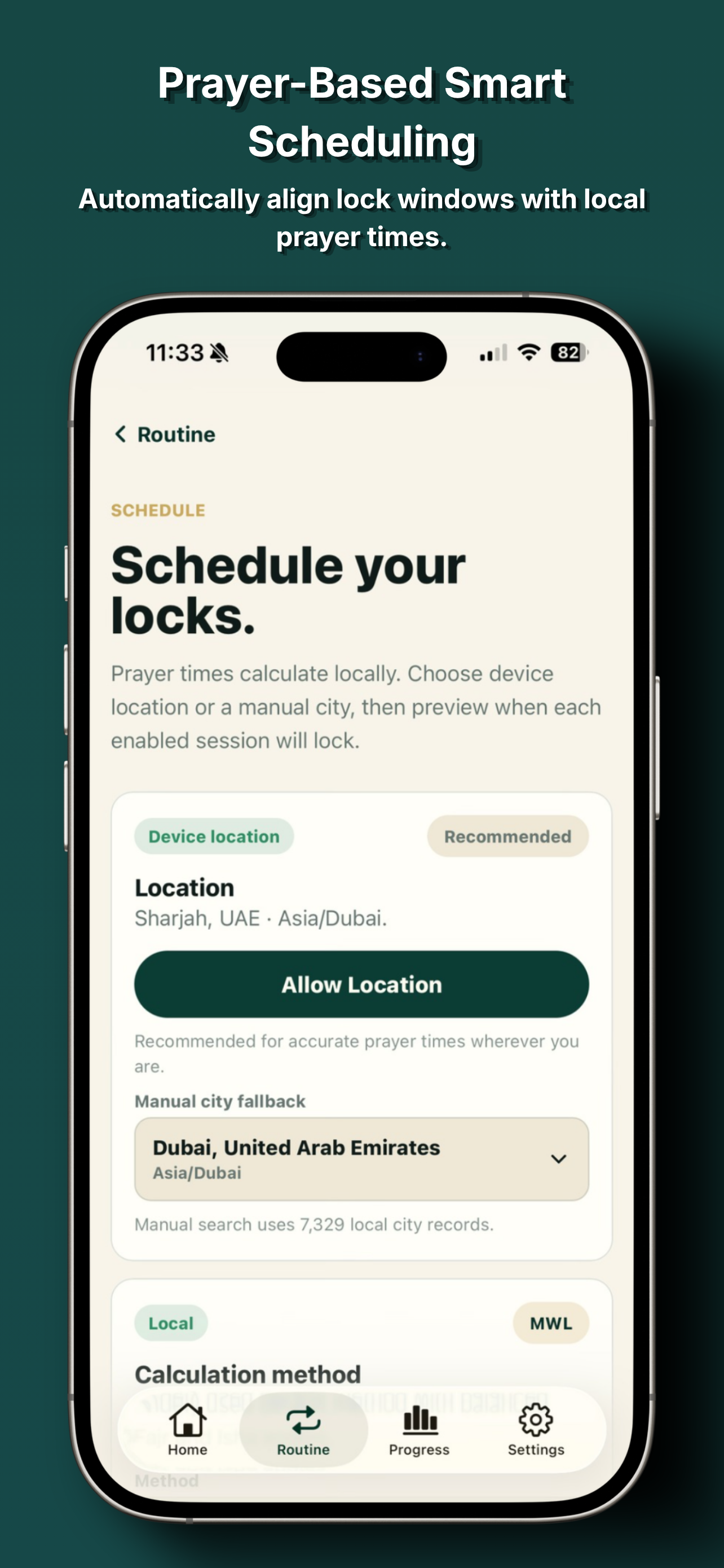 Adhkar Lock screenshot 10