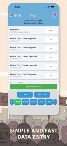 Clan War Calculator Screenshot 3 of 6