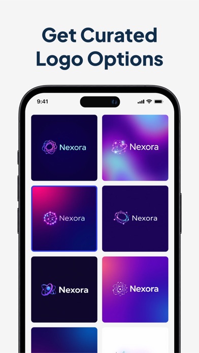 Fluer AI Logo Maker iPhone screenshot