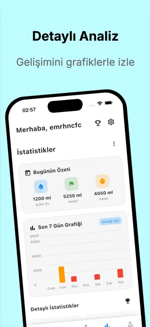 Su Takibi: Daily Water Tracker screenshot 1