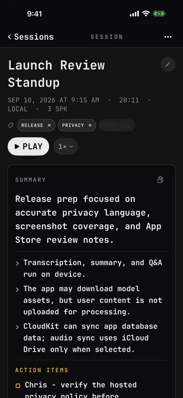HarkNote screenshot 2 of 6