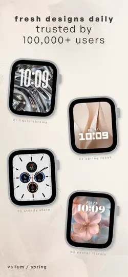 Captura de pantalla de Watch Face Aesthetic Gallery en iPhone 2