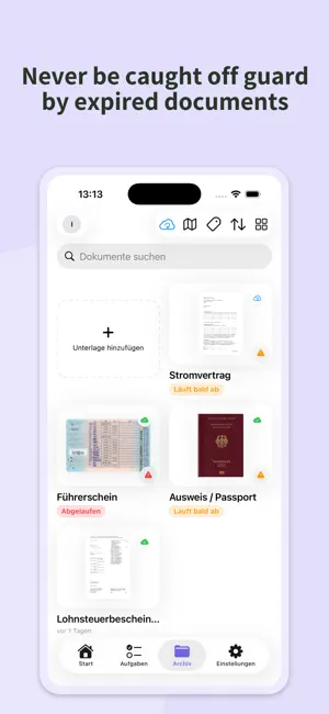 My Archive – Docs & Deadlines screenshot 3