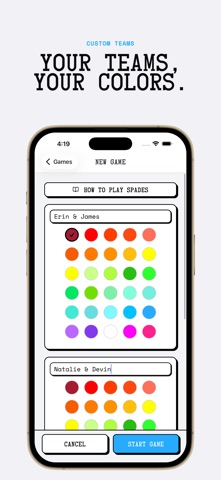Spades Score Tracker Screenshot 3 of 5